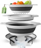 Corus® Collapsible Colander Drain Set