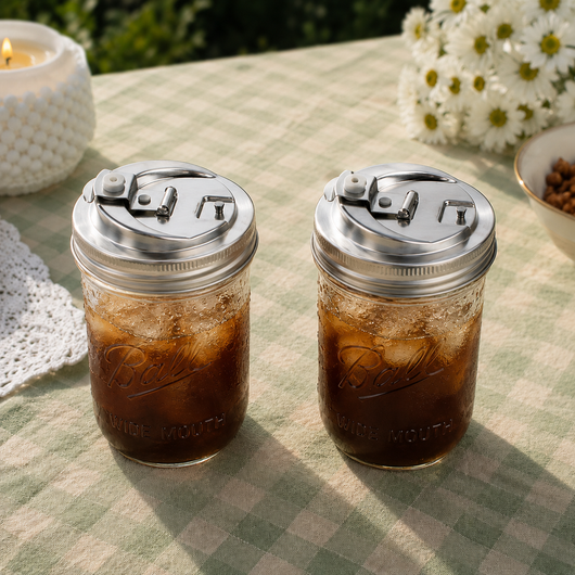 Corus® Mason jar Coffee Lid