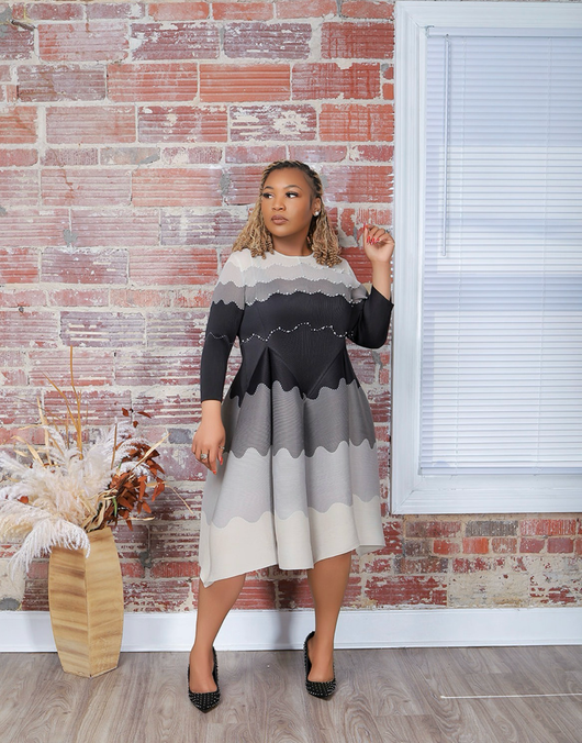 The Pearls Bouncy Dress