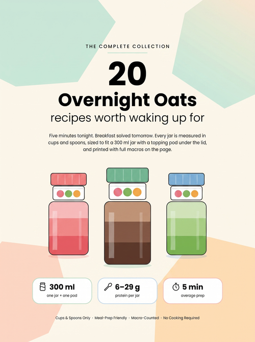 20 Overnight Oats Recipes [Macros Included]